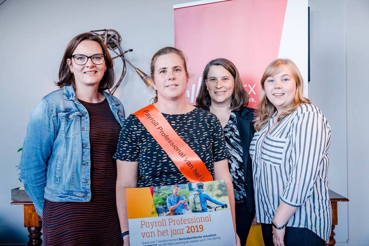 Els Schaerlaeken van Caterpillar Grimbergen verkozen tot ‘Payroll professional of the year’