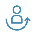 Recruitment talent manager icon